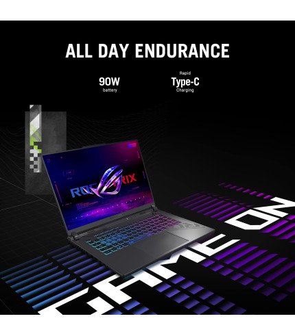 ASUS ROG Strix G16 (2024) Gaming Laptop, 16 16:10 FHD 165Hz Display, NVIDIA GeForce RTX 4060, Intel Core i7-13650HX, 16GB DDR5, 1TB PCIe Gen4 SSD, Wi-Fi 6E, Windows 11, G614JV-AS74 