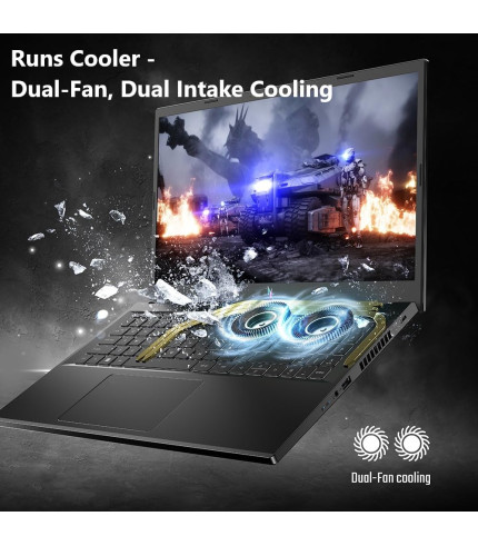 Acer Nitro V Gaming Laptop | AMD Ryzen 5 7535HS Hexa-Core Processor | NVIDIA GeForce RTX 4050 Laptop GPU | 15.6